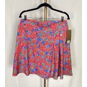 Dona Jo Women XLarge Skort in Garden Pickleball Tennis Pleated NWT